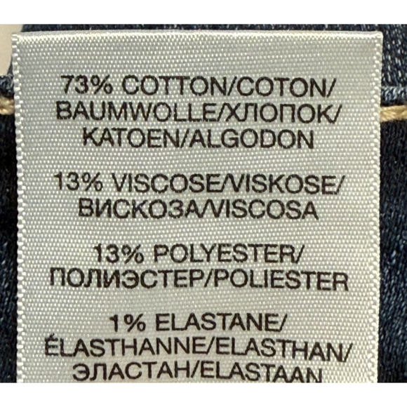 Silver Shorts Womens 16 Blue Fluid Denim Suki Mid Short Distressed Measures 36X7 - Picture 6 of 7